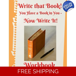 Write That Book! Workbook - available with purchase of physical copy of Write That Book!